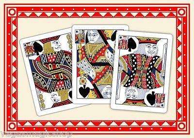 Triplicate No. 18 Red Playing Cards Deck USPCC - Image 7