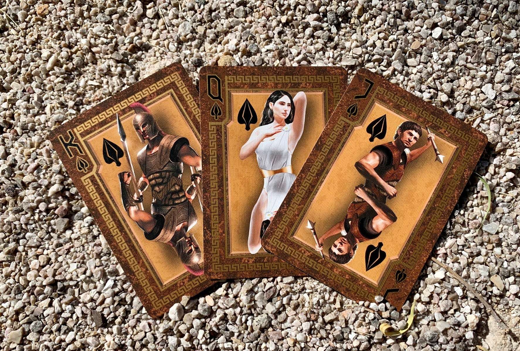 Trojan War Bicycle Playing Cards - Image 4