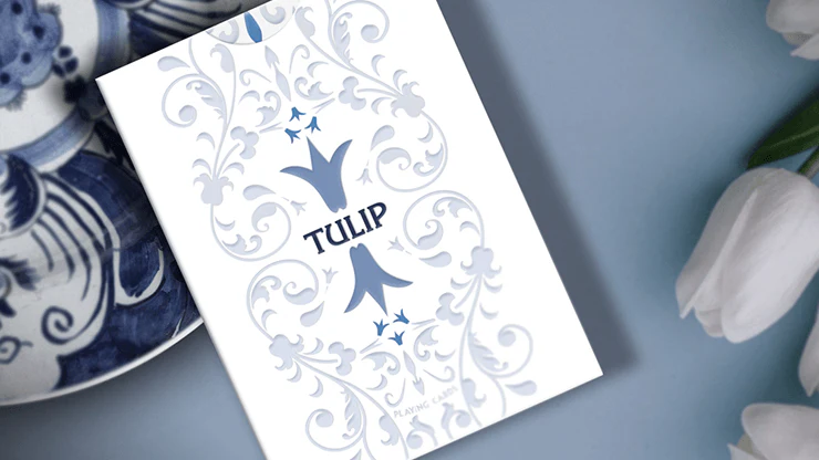 Tulip White Playing Cards LPCC - Image 2