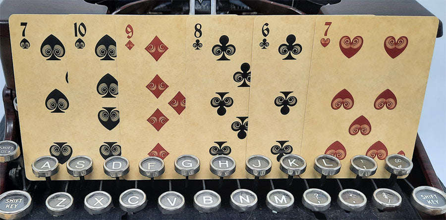 Turn of the Century Electricity Bicycle Playing Cards - Image 4