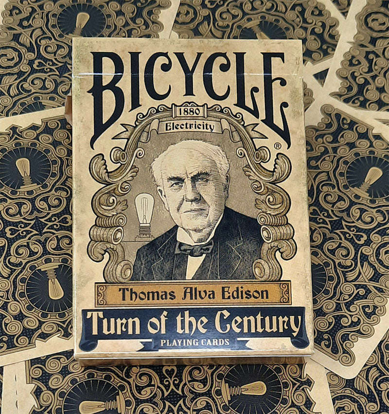Turn of the Century Electricity Bicycle Playing Cards - Image 8