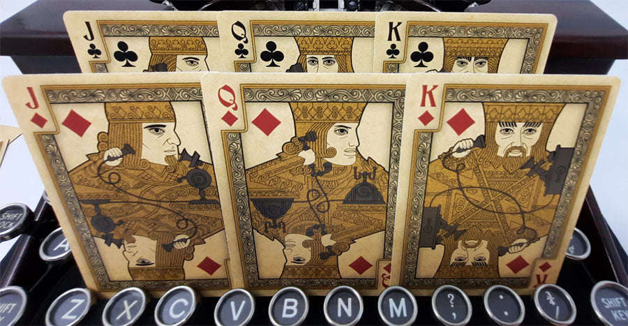 Turn of the Century Telephone Bicycle Playing Cards - Image 5