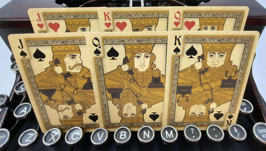 Turn of the Century Telephone Bicycle Playing Cards - Image 6