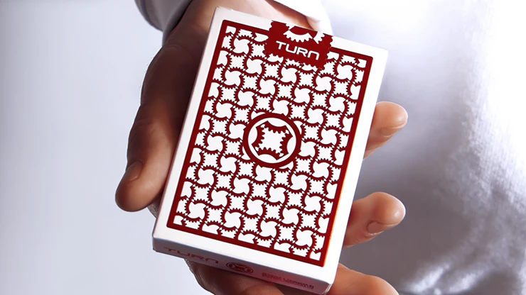TURN Red Playing Cards by Mechanic Industries - Image 2