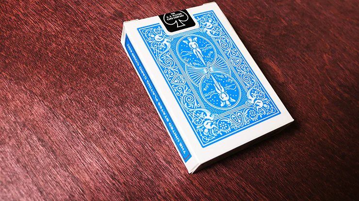 Turquoise Rider Back Bicycle Playing Cards with Gaff Cards and 1 Joker - Image 4