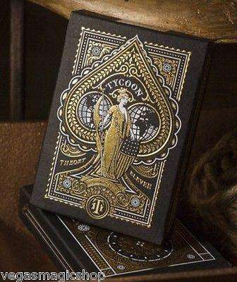 Tycoon Black Playing Cards USPCC - Image 2