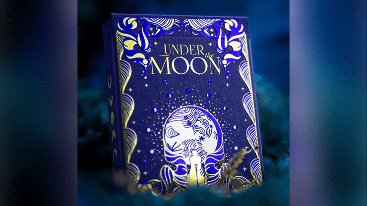 Under the Moon Midnight Blue Playing Cards Cartamundi - Image 4