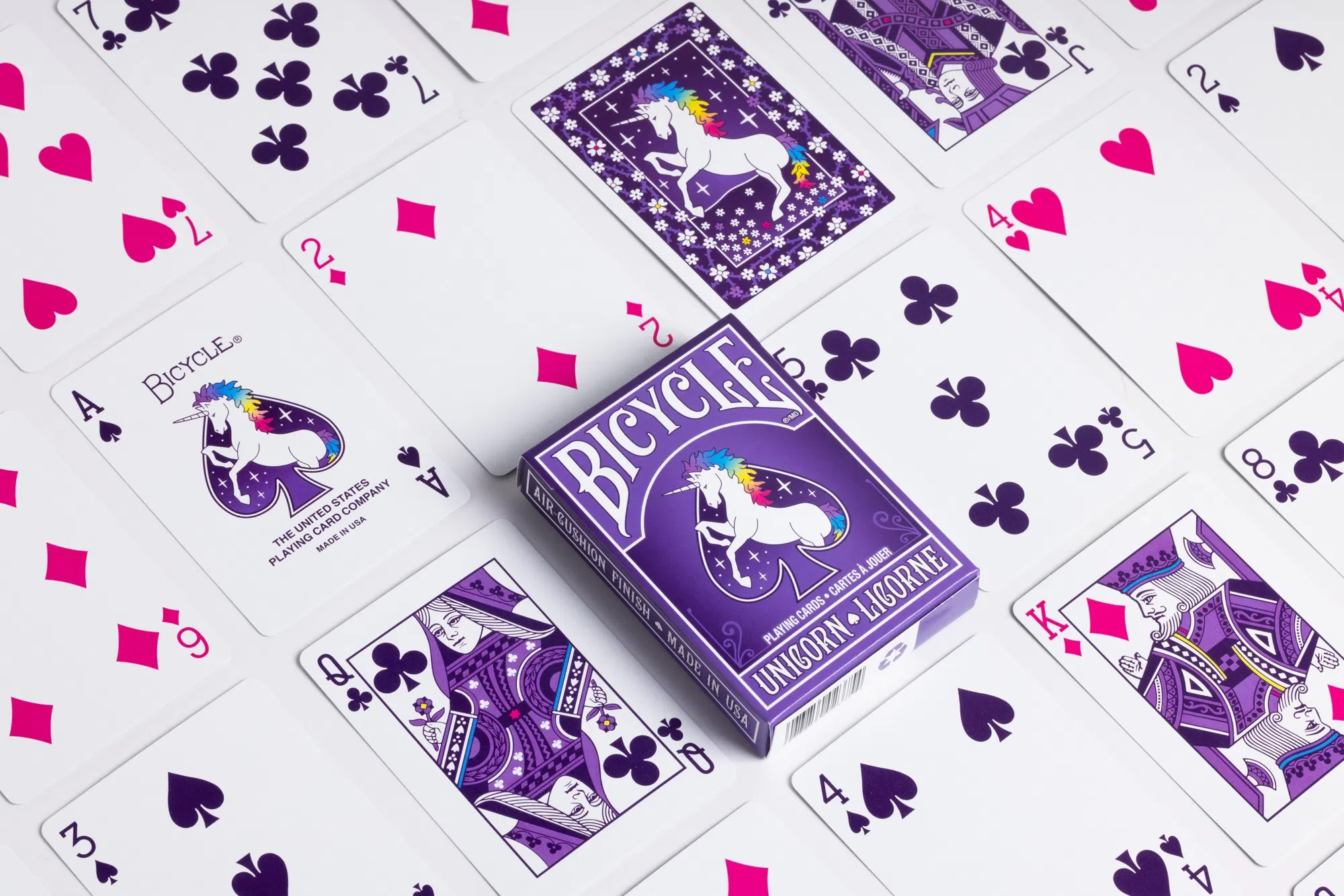 Unicorn Bicycle Playing Cards - Image 2