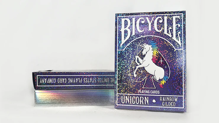Unicorn Rainbow Gilded Bicycle Playing Cards - Image 6