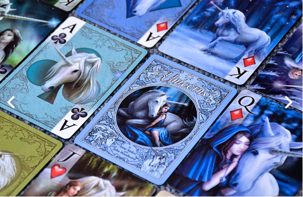 Unicorns Bicycle Playing Cards - Image 2