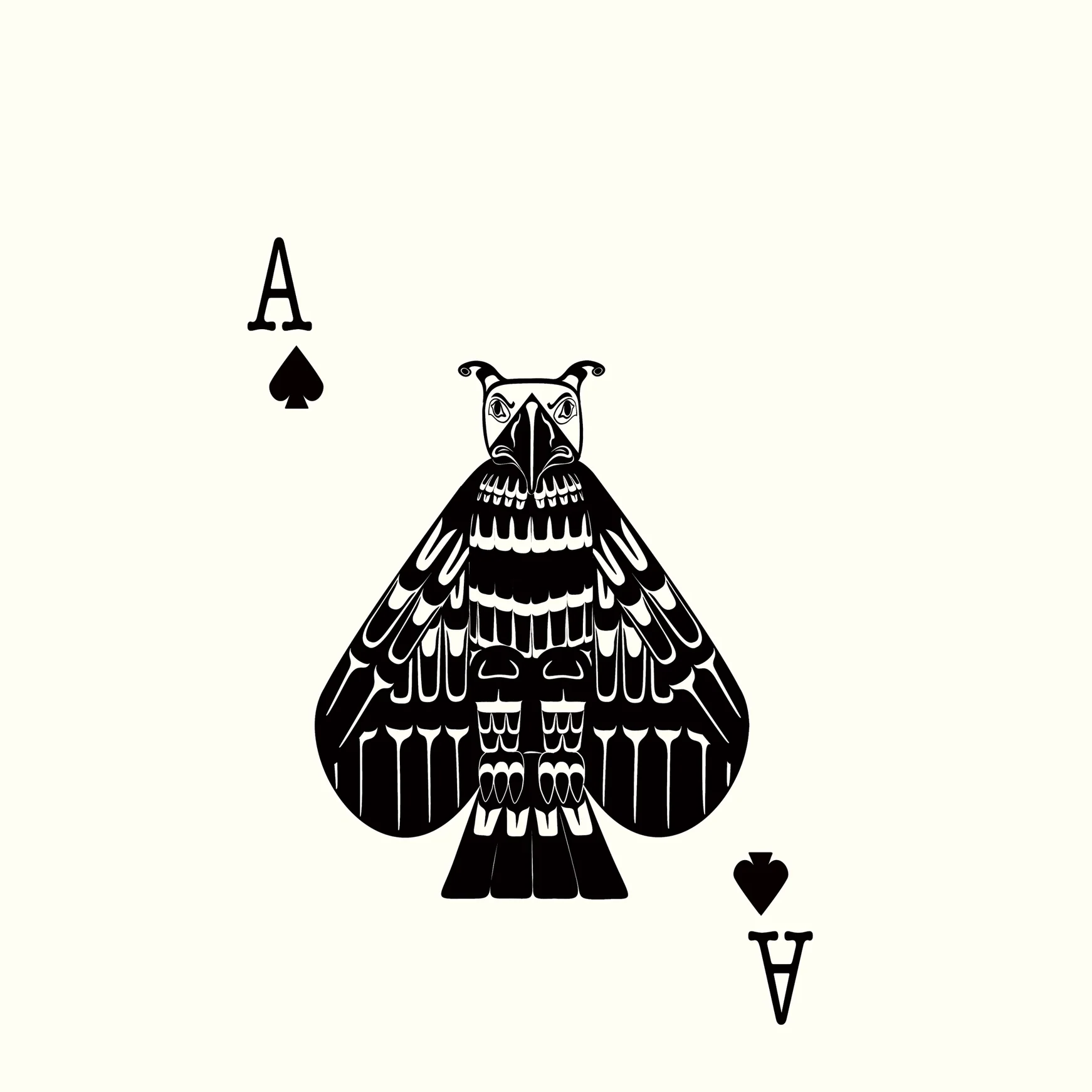 Unique Pacific Northwest Native American Art Playing Cards - Image 5