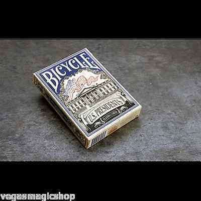 US Presidents v1 Blue Bicycle Playing Cards - Image 2