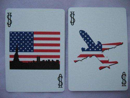 USA Red, White & Blue Series Bicycle Playing Cards 6 Deck Set - Image 7