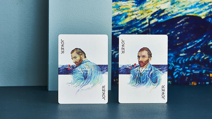 Van Gogh Self-Portrait Playing Cards with Numbered Seal - Image 4