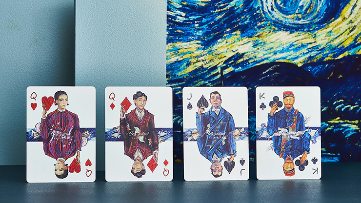 Van Gogh Self-Portrait Playing Cards with Numbered Seal - Image 5
