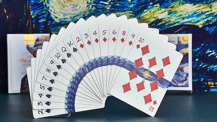Van Gogh Self-Portrait Playing Cards with Numbered Seal - Image 6