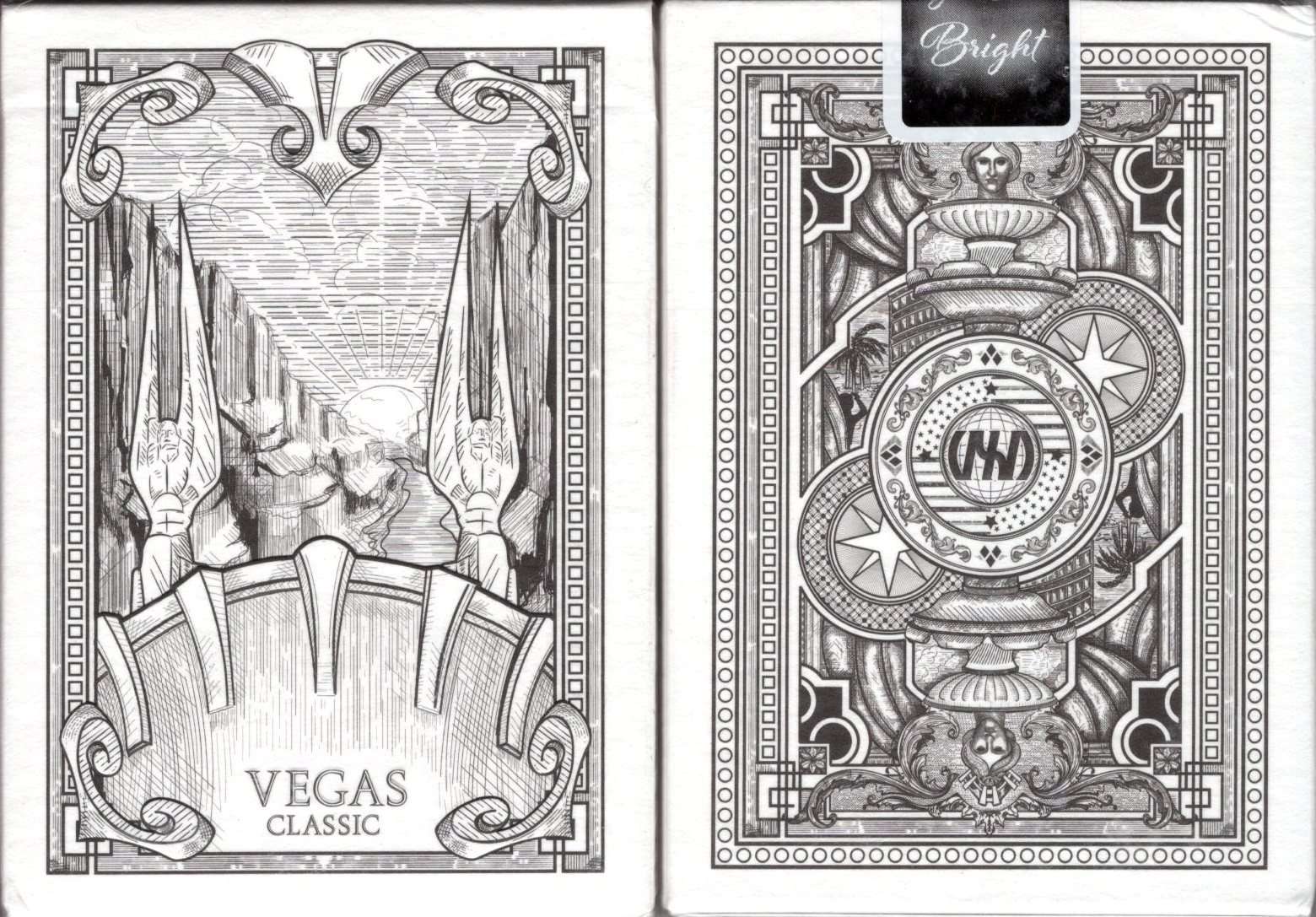 Vegas Diffractor Classic Playing Cards VXD