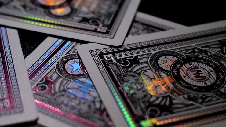 Vegas Diffractor Ultraviolet Playing Cards VXD - Image 5