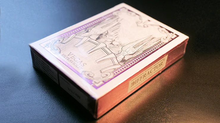 Vegas Diffractor Ultraviolet Playing Cards VXD - Image 6