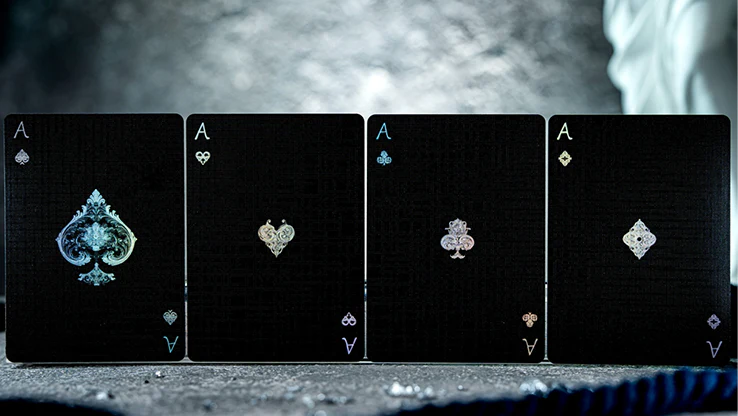 Venus Platinum (Black) Playing Cards by TCC Fashion - Image 6