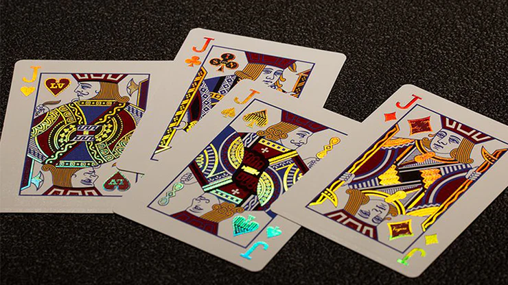 Vertex Black (Metal Case) Playing Cards - Image 4