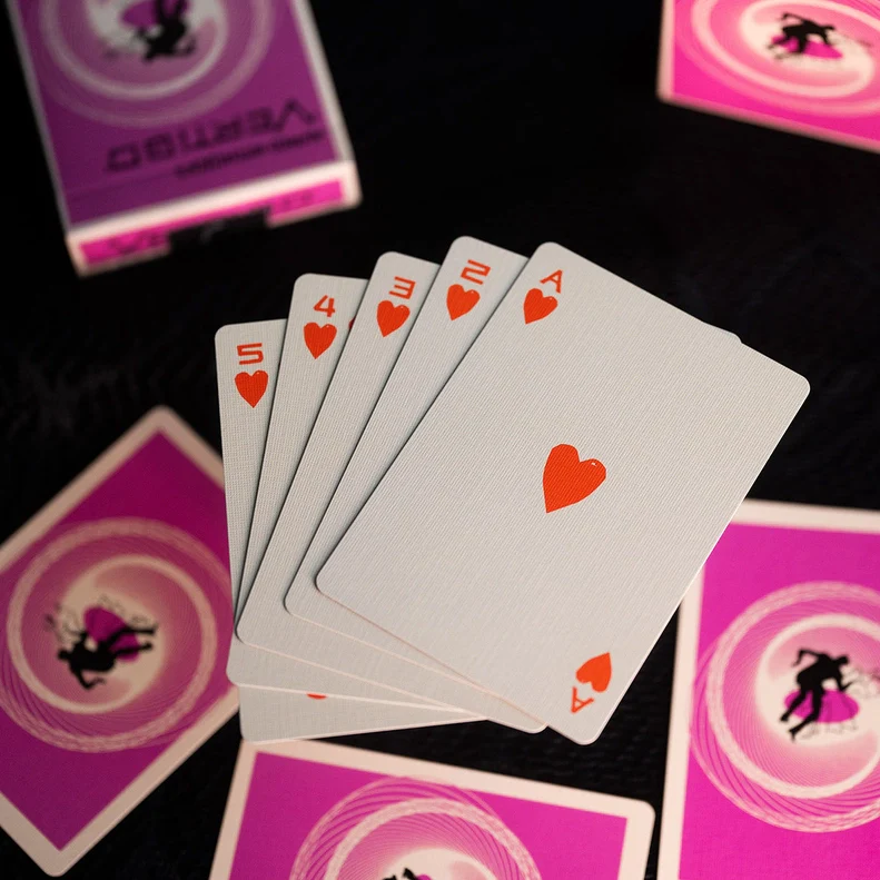 Vertigo Playing Cards Alternate Poster Edition Magenta - Image 11