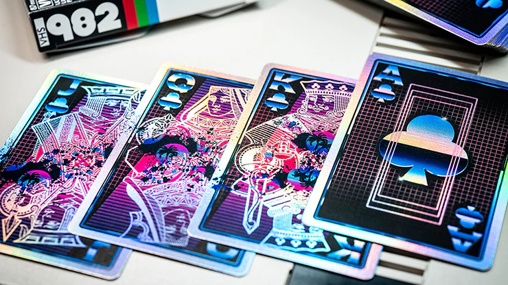 VHS 1982 Playing Cards - Image 2