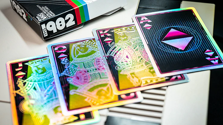 VHS 1982 Playing Cards - Image 3