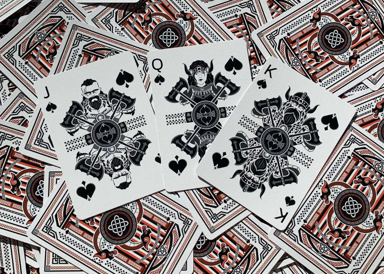 Vikings Bicycle Playing Cards - Image 11