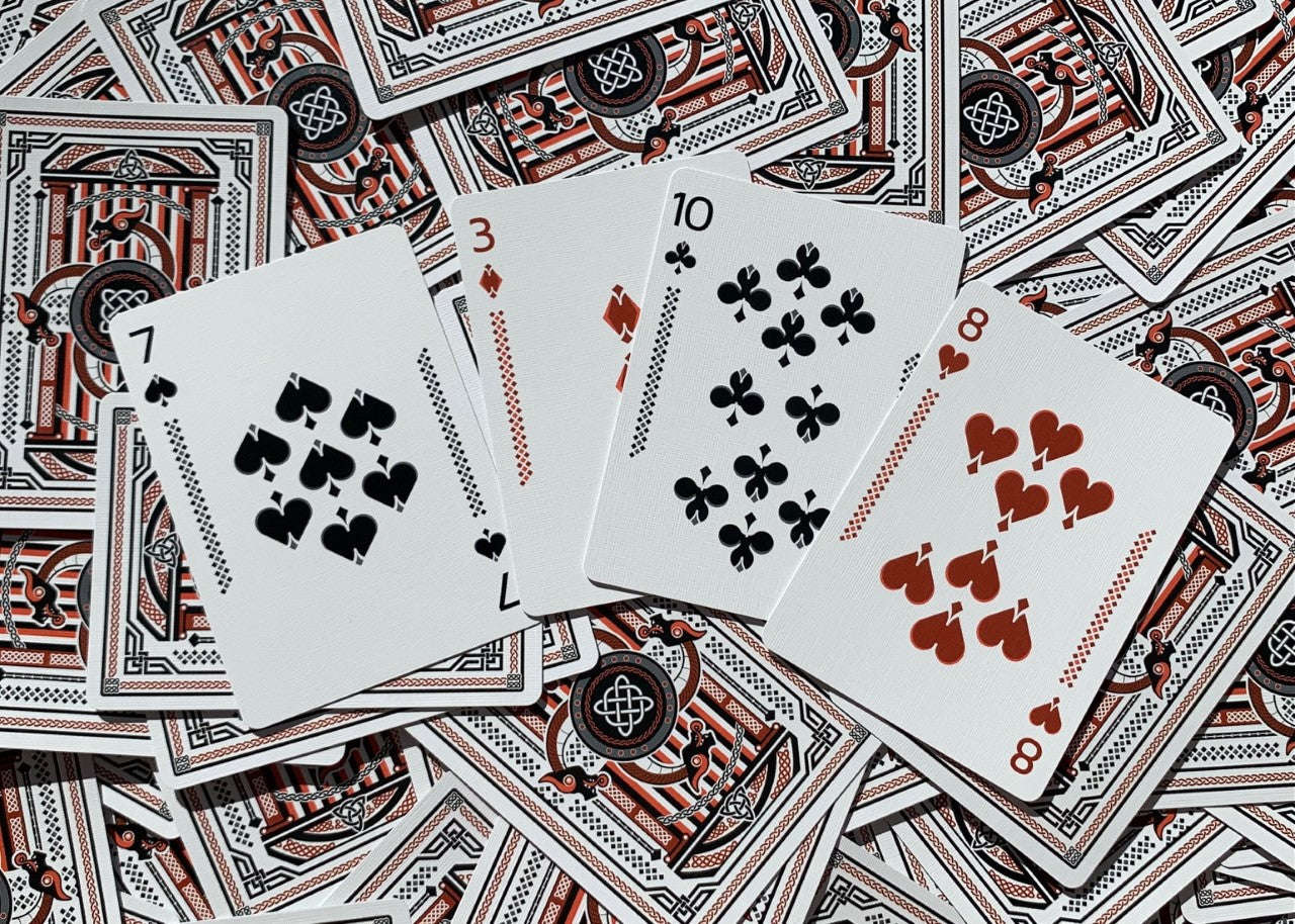 Vikings Bicycle Playing Cards - Image 12