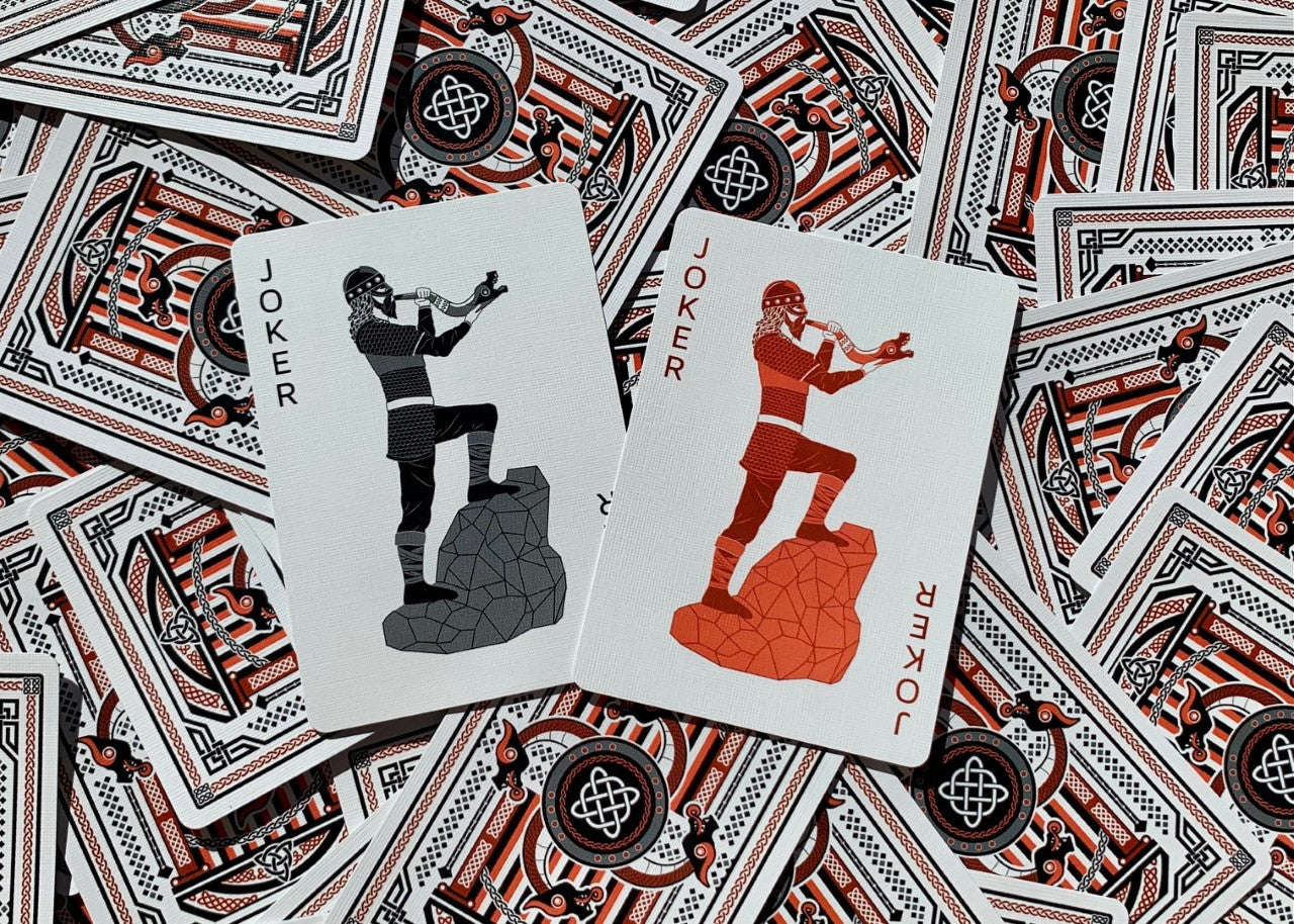 Vikings Bicycle Playing Cards - Image 6