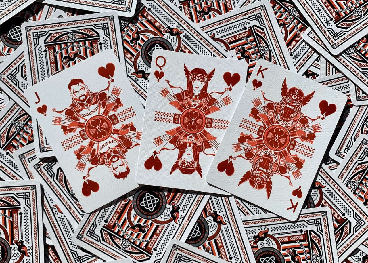 Vikings Bicycle Playing Cards - Image 8