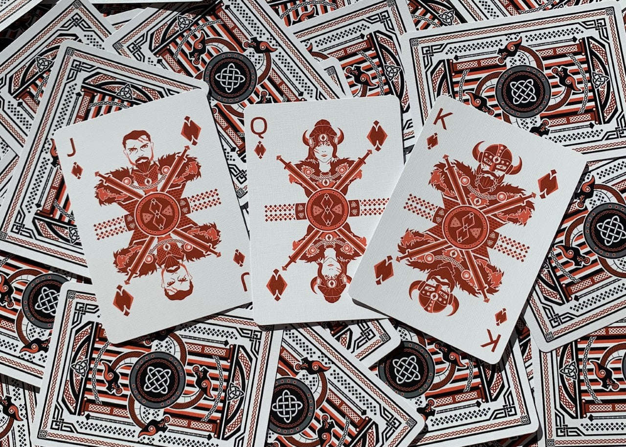Vikings Stripper Bicycle Playing Cards - Image 7