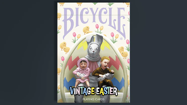 Vintage Easter Bicycle Playing Cards - Image 2
