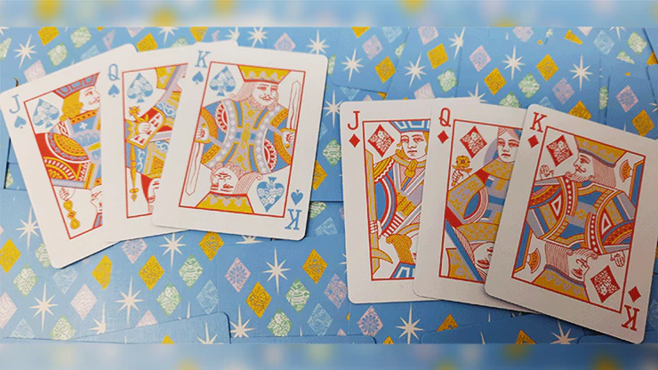 Vintage Easter Bicycle Playing Cards - Image 6