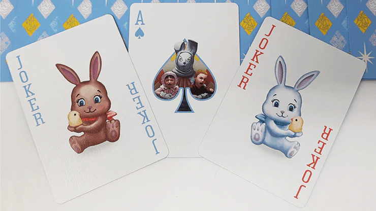 Vintage Easter Bicycle Playing Cards - Image 8