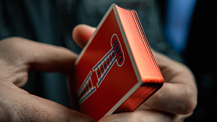 Vintage Feel Jerry's Nugget Red Gilded Playing Cards EPCC - Image 7