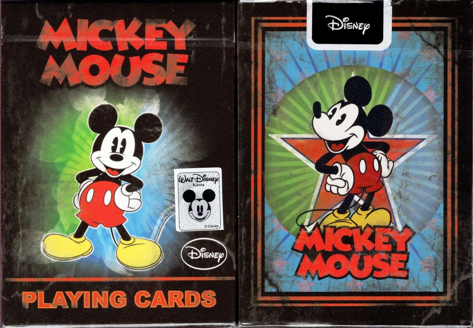 Vintage Mickey Mouse Playing Cards USPCC