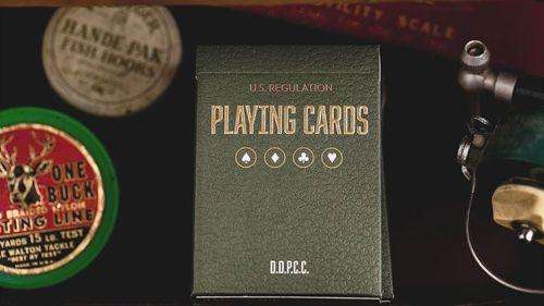 Vintage Plaid Arizona Red Playing Cards USPCC - Image 6