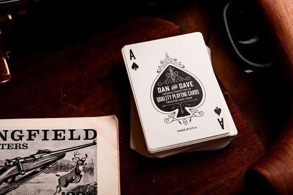 Vintage Plaid California Blue v2 Playing Cards USPCC - Image 2