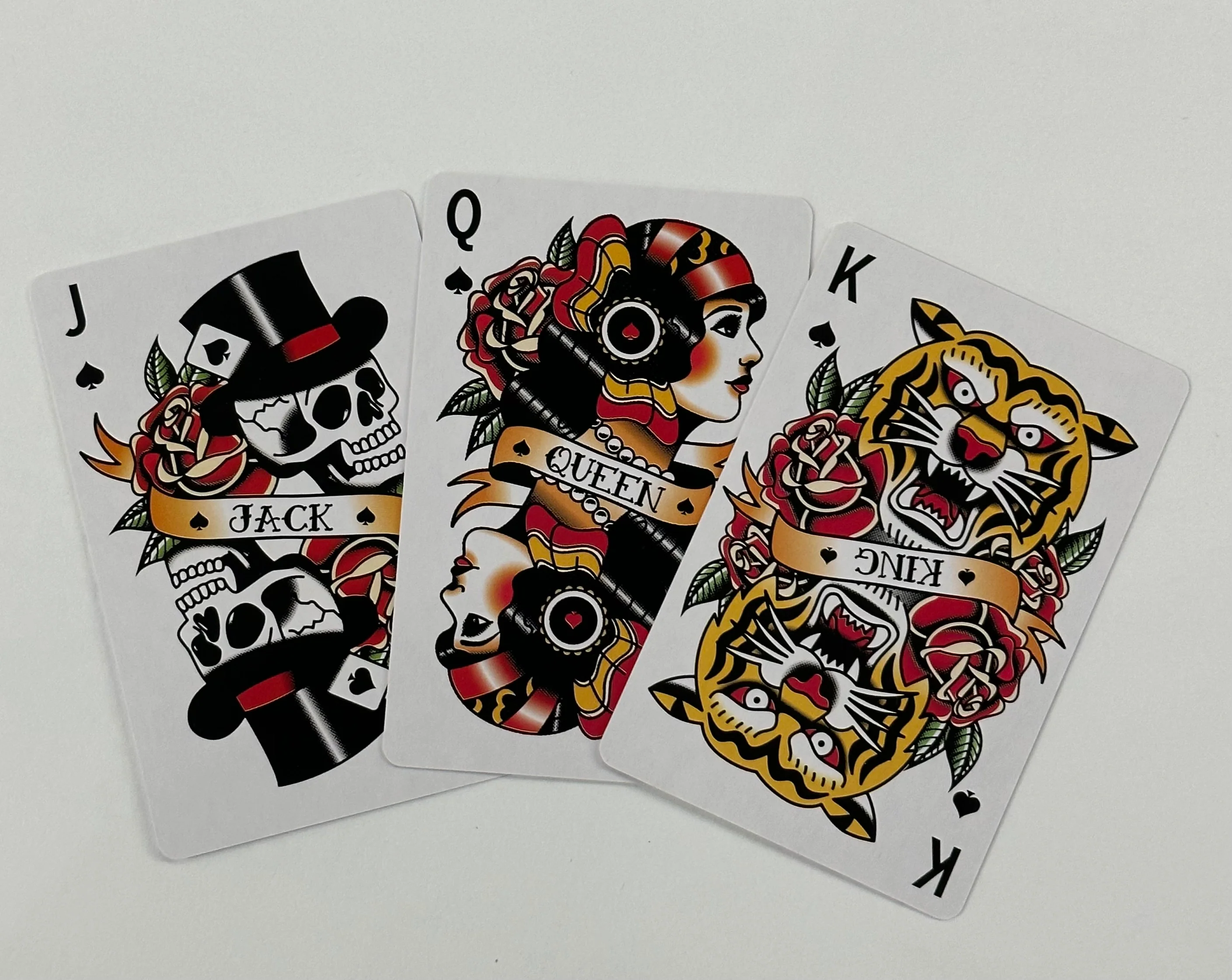 Vintage Retro Tattoo Collectible Playing Cards by Temerity Jones of London - Image 2