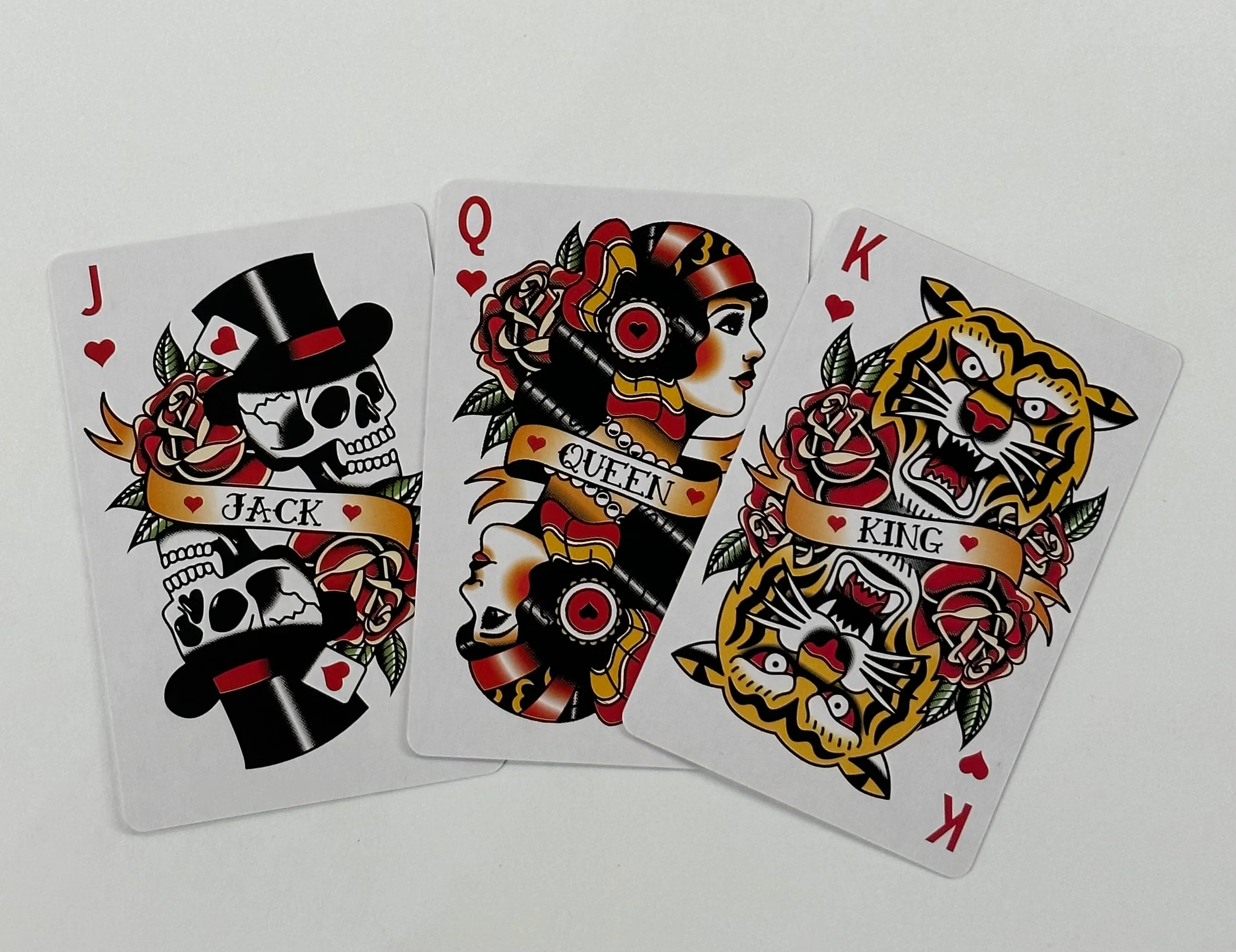 Vintage Retro Tattoo Collectible Playing Cards by Temerity Jones of London - Image 3