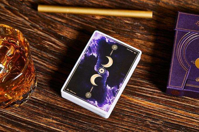 Violet Luna Moon Deluxe 2 Deck Set (Classic & Deluxe) Playing Cards USPCC - Image 11
