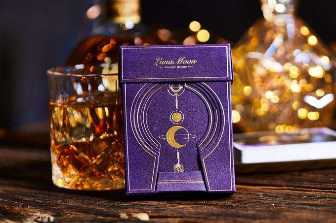 Violet Luna Moon Deluxe 2 Deck Set (Classic & Deluxe) Playing Cards USPCC - Image 14