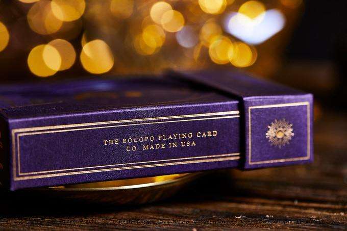Violet Luna Moon Deluxe 2 Deck Set (Classic & Deluxe) Playing Cards USPCC - Image 3