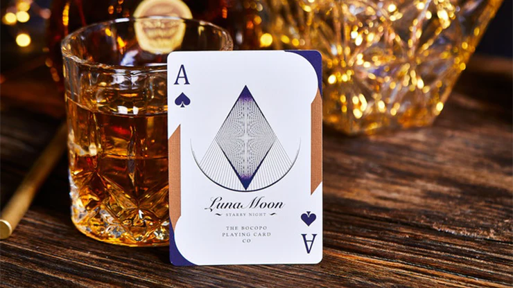 Violet Luna Moon Deluxe Edition Playing Cards USPCC - Image 3