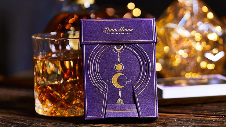 Violet Luna Moon Deluxe Edition Playing Cards USPCC - Image 6