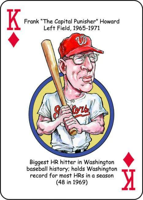 Washington Baseball Heroes Playing Cards - Image 3