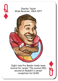 Washington Football Heroes Playing Cards - Image 3