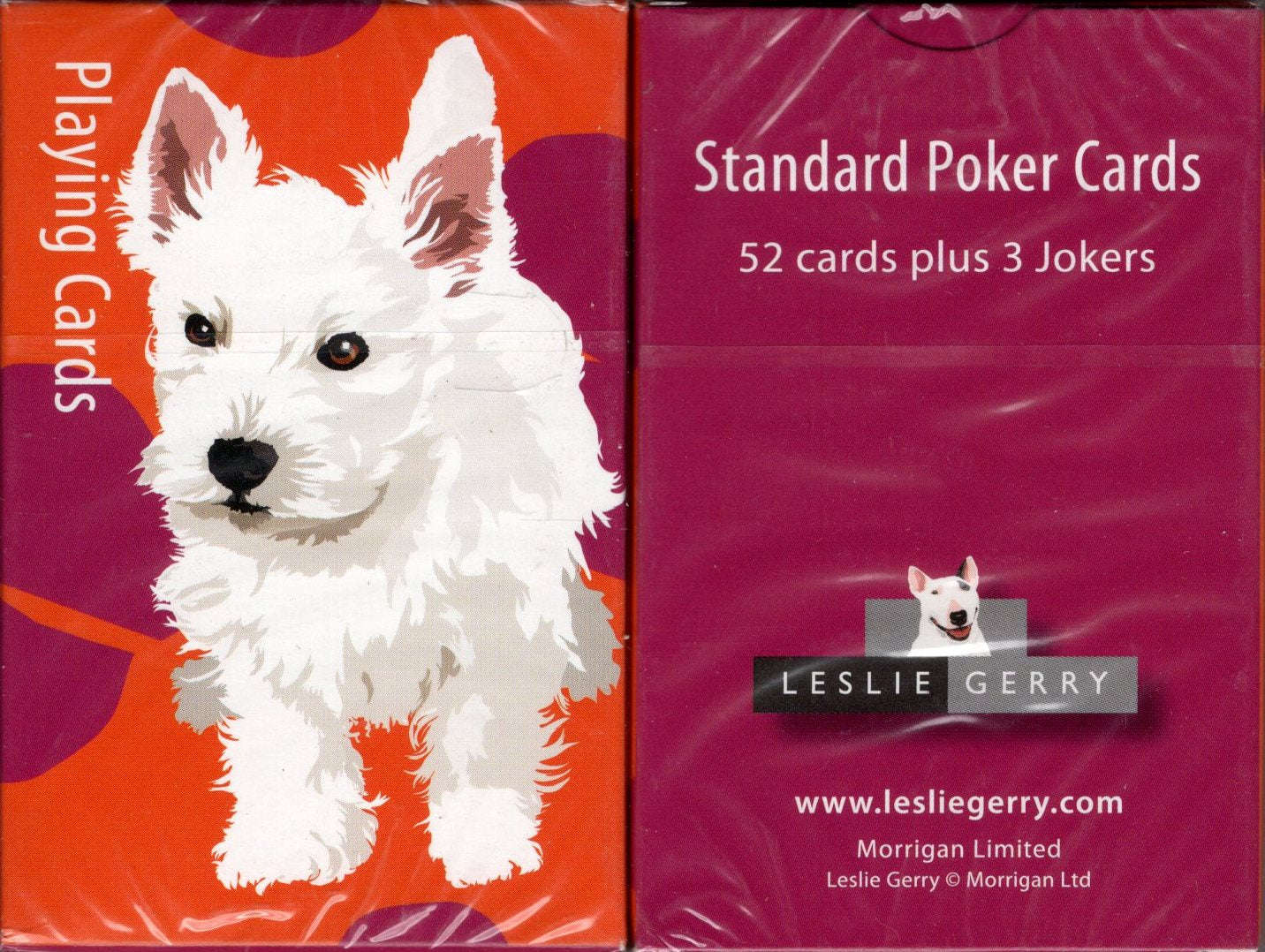 West Highland Terrier Dog Playing Cards